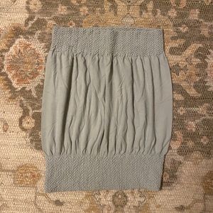 Gray choice tube top